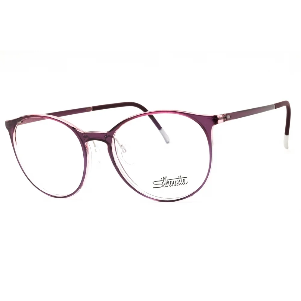 NWT Silhouette SPX Illusion Fullrim 2936/75 Rose W Round 52mm Eyeglasses